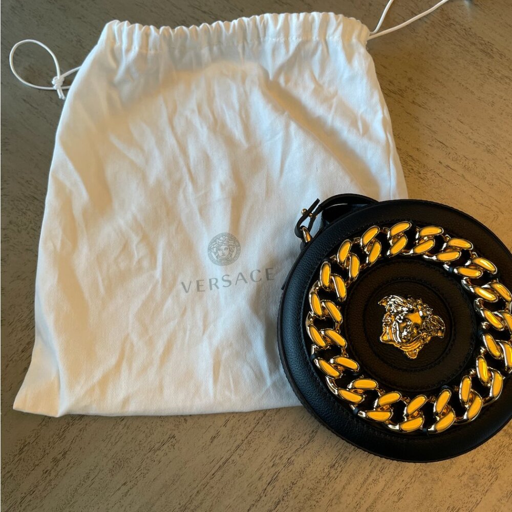 Authentic Versace Medusa Crossbody
